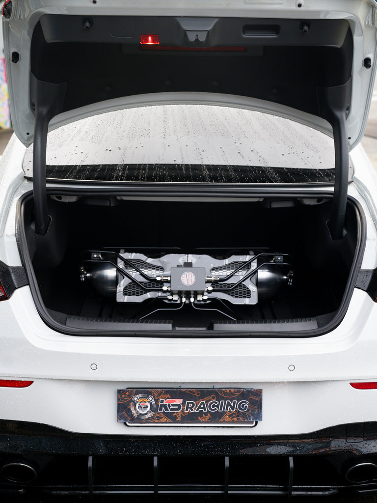 Mercedes Benz CLA45 AMG C118 53.2mm 19-UP Premium Wireless Air Suspension Kit - KS RACING — KS Racing Australia