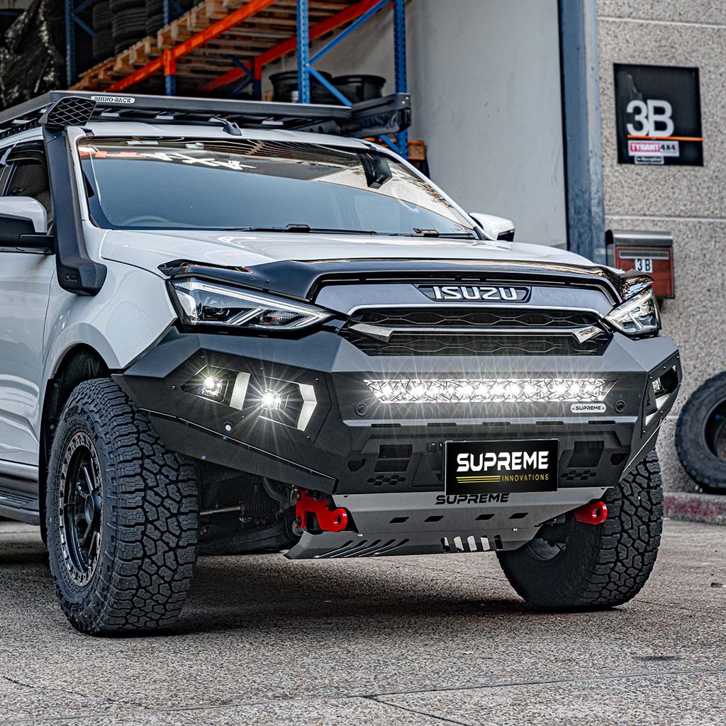 ISUZU MU-X X-Series Bull Bar - Supreme Innovations — KS Racing Australia