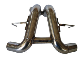 McLaren 540C 570S 570GT 16-19 Race Spec H-Pipe T304 Stainless Steel Exhaust System — KS Racing Australia