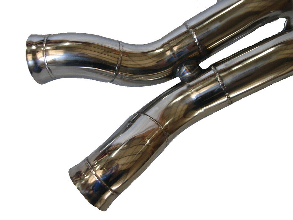 McLaren 540C 570S 570GT 16-19 Race Spec H-Pipe T304 Stainless Steel Exhaust System — KS Racing Australia