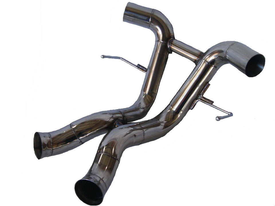 McLaren 540C 570S 570GT 16-19 Race Spec H-Pipe T304 Stainless Steel Exhaust System — KS Racing Australia