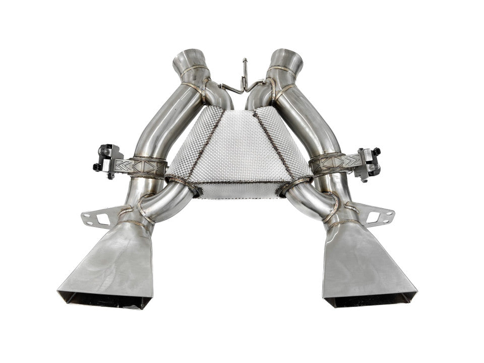 McLaren 650S 2015-2017 Race Spec H Pipe Exhaust System with Valves — KS Racing Australia