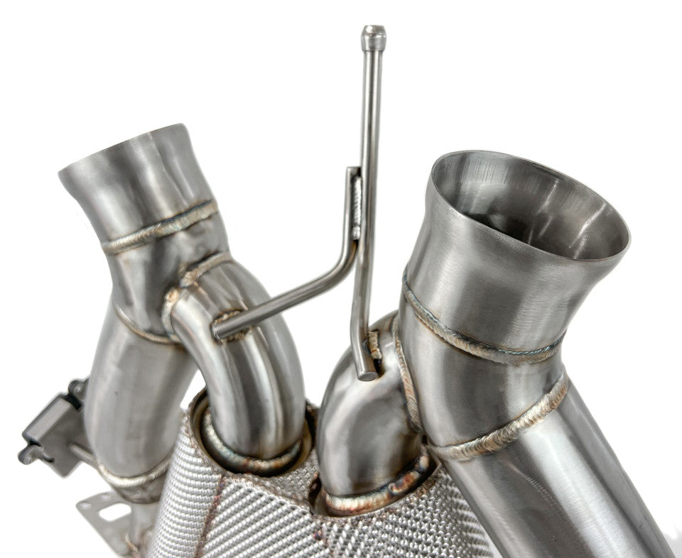 McLaren 650S 2015-2017 Race Spec H Pipe Exhaust System with Valves — KS Racing Australia