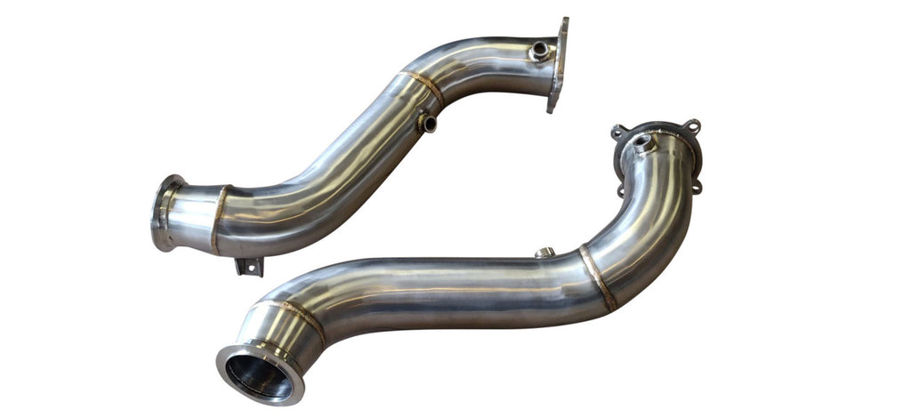 McLaren 720S 4.0T V8 18-21 Straight Turbo Down Pipes — KS Racing Australia
