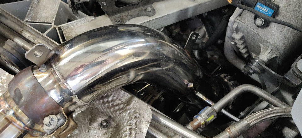 McLaren MP4-12C 650S 12-16 3.5" Straight Turbo Down Pipes — KS Racing Australia