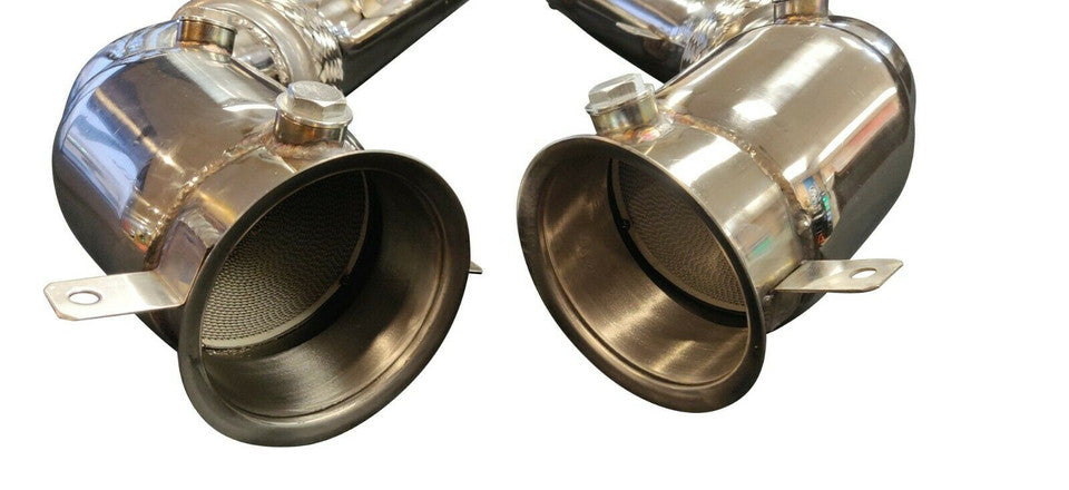 McLaren MP4-12C & 650S 12-16 3.5" 200 CELL HFC Turbo Down Pipes — KS Racing Australia