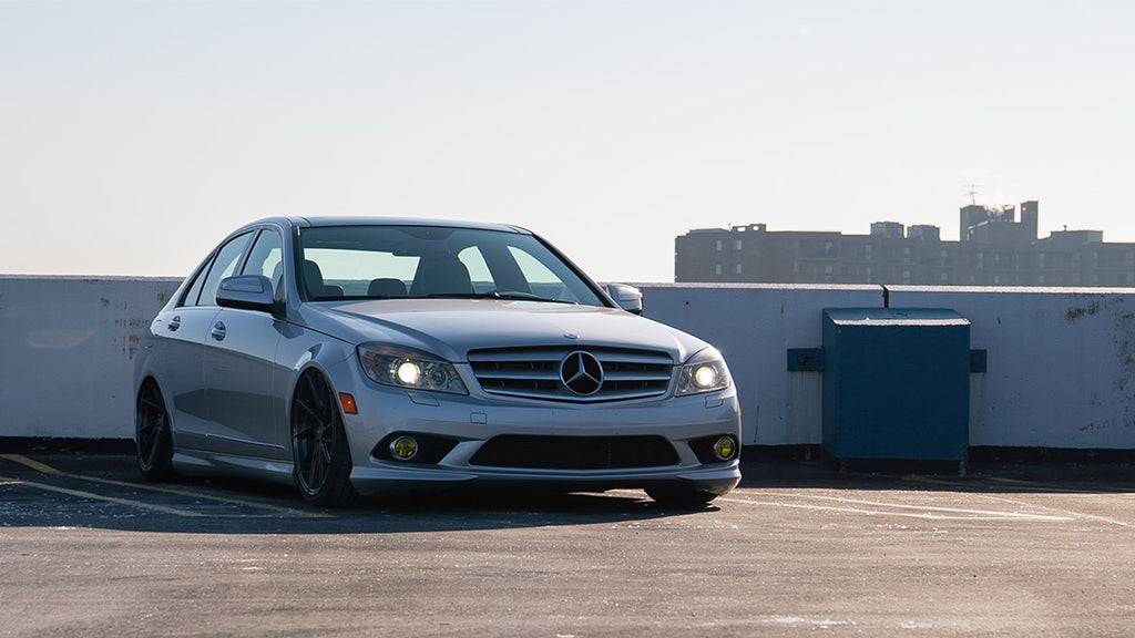 Mercedes Benz C-Class W204 08-15 Air Lift Performance 3P Air Suspension with KS RACING Air Struts — KS Racing Australia