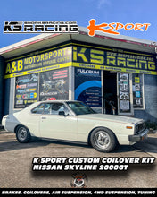 Load image into Gallery viewer, Nissan SKYLINE C210 77-81 - KSPORT Coilover Kit — KS Racing Australia