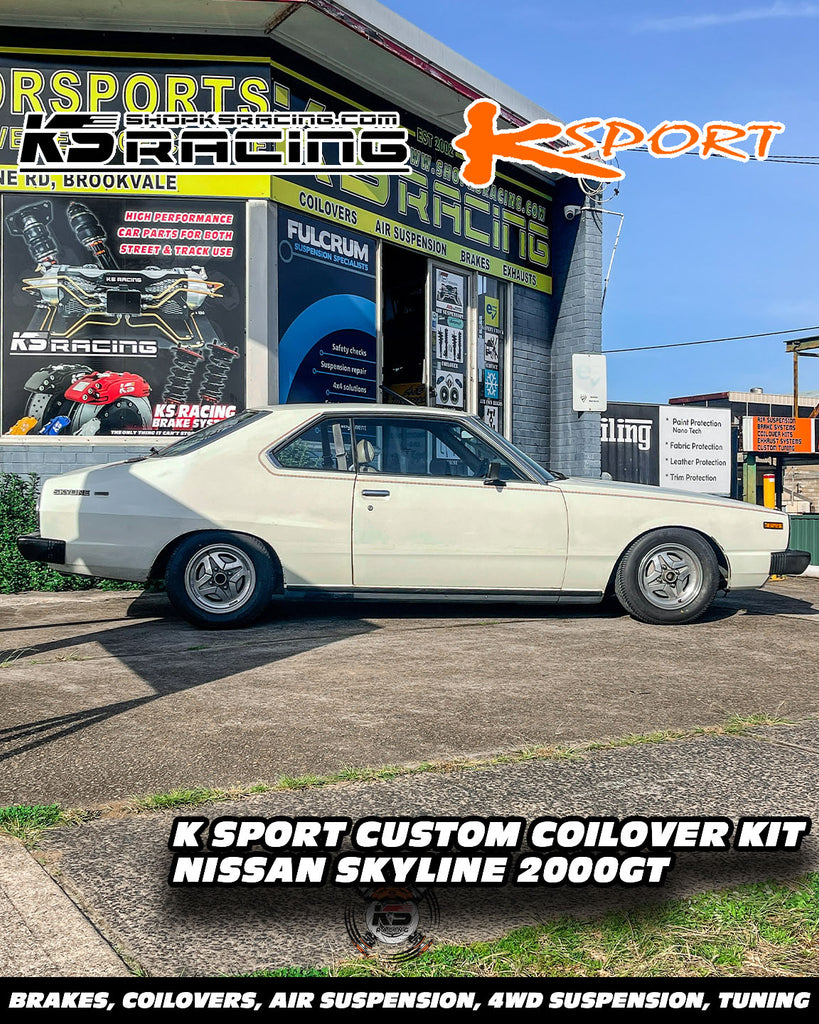 Nissan SKYLINE C210 77-81 - KSPORT Coilover Kit — KS Racing Australia