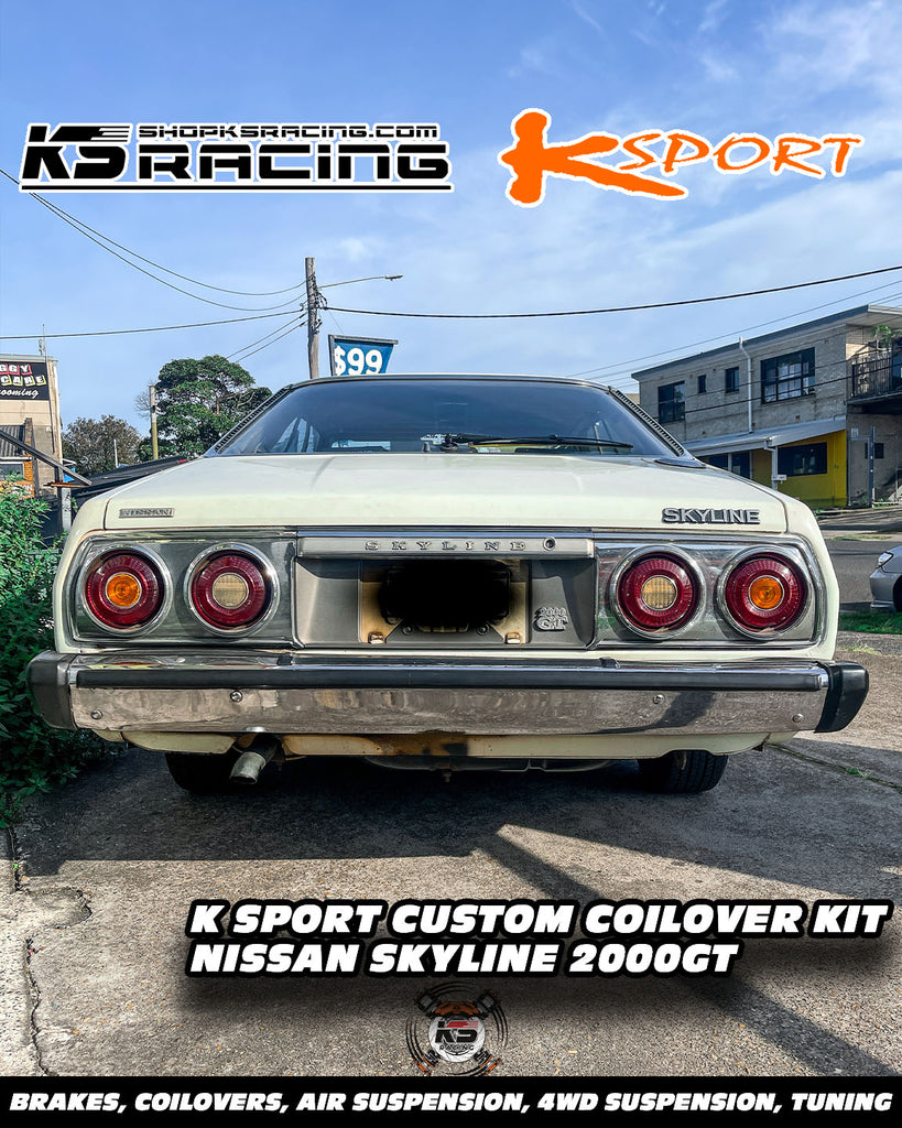 Nissan SKYLINE C210 77-81 - KSPORT Coilover Kit — KS Racing Australia