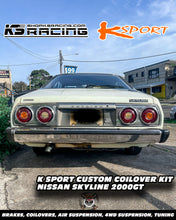 Load image into Gallery viewer, Nissan SKYLINE C210 77-81 - KSPORT Coilover Kit — KS Racing Australia