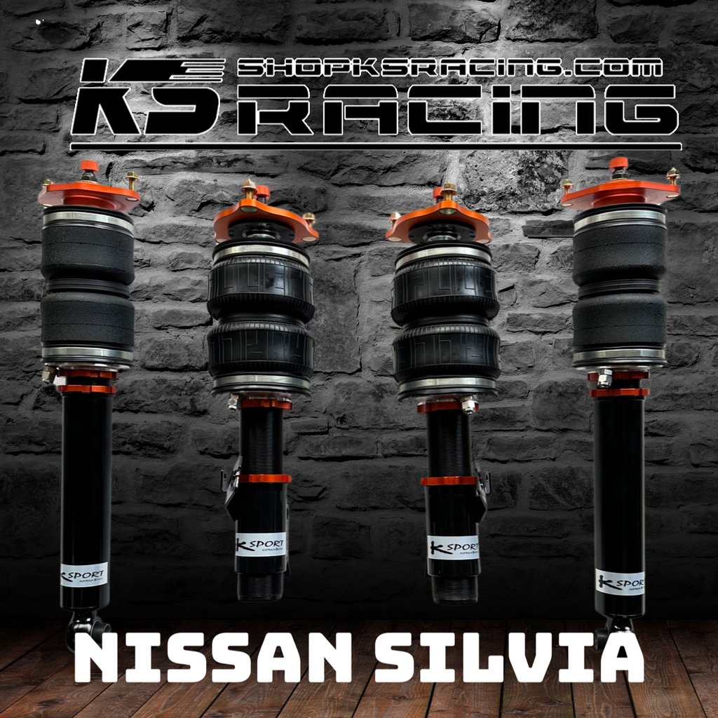 Nissan Silvia 240SX Premium Wireless Air Suspension Kit - KS RACING — KS Racing Australia