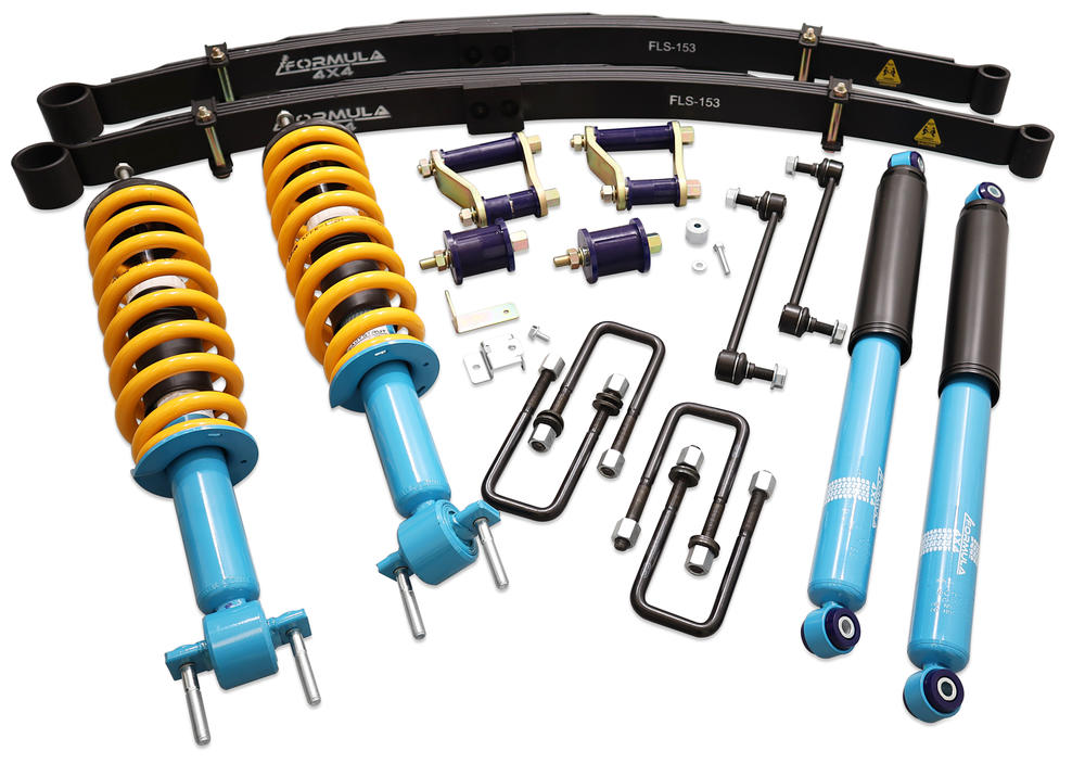 2 Inch 50mm Formula ReadyStrut 4x4 Lift Kit to suit Ford Ranger PY, P703 4WD & VW Amarok T1A, T1B — KS Racing Australia