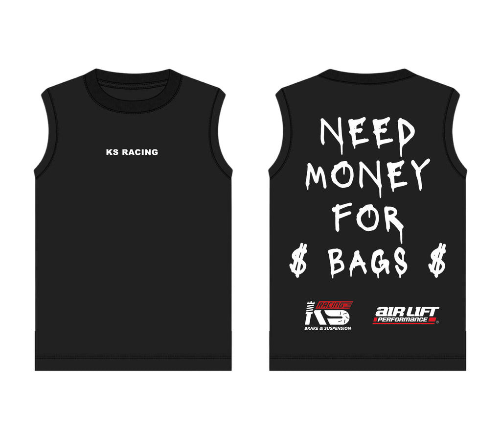 "Money For Bags" Muscle Tees — KS Racing Australia