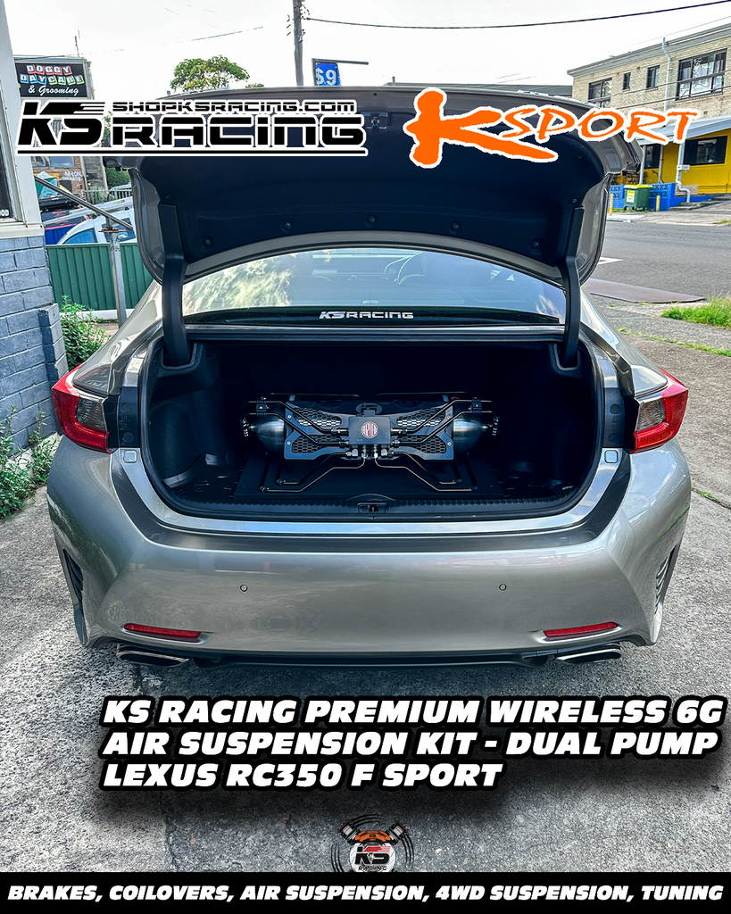 Audi A4 Sedan Quattro B7 05-08 Premium Wireless Air Suspension Kit - KS RACING — KS Racing Australia