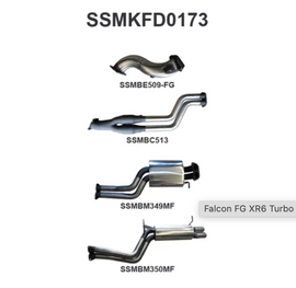FALCON FG XR6 TURBO 2.5IN DUAL TURBO BACK - MANTA PERFORMANCE — KS Racing Australia
