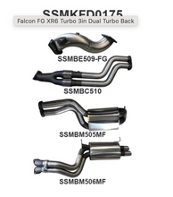 Load image into Gallery viewer, FALCON FG XR6 TURBO 3IN DUAL TURBO BACK - MANTA PERFORMANCE — KS Racing Australia