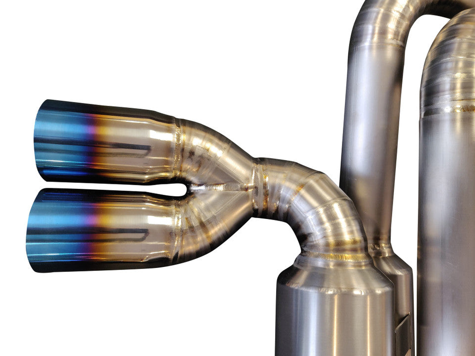 BMW E46 M3 01-06 Full Titanium Performance Axle-back Exhaust System - Top Speed — KS Racing Australia