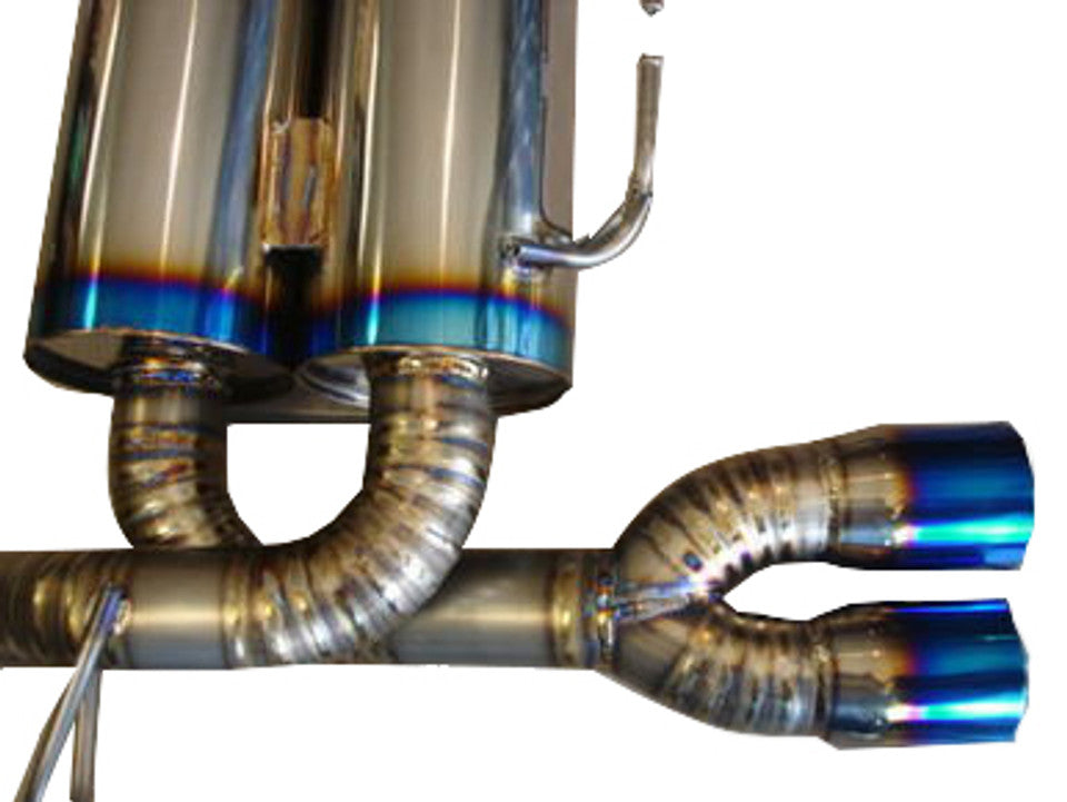 BMW E90 E92 E93 M3 Coupe Sedan 08-13 100% Full Titanium Rear Section Exhaust Systems - Top Speed — KS Racing Australia