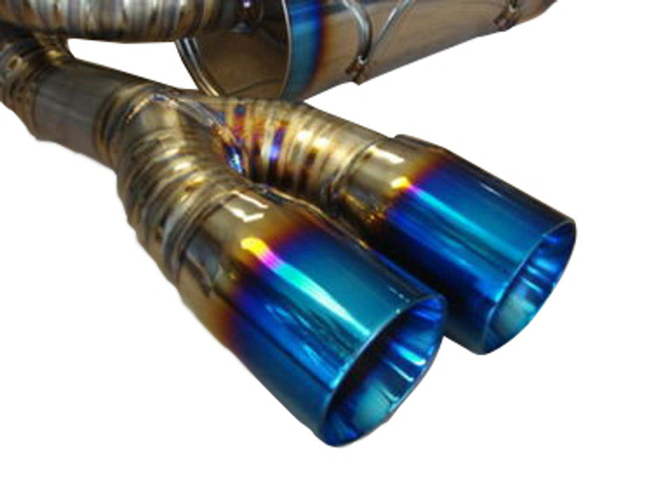 BMW E90 E92 E93 M3 Coupe Sedan 08-13 100% Full Titanium Rear Section Exhaust Systems - Top Speed — KS Racing Australia