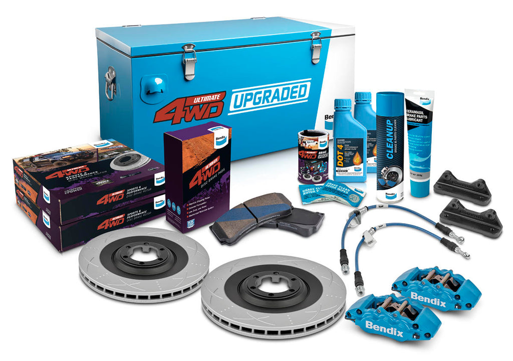 Front 0-2" Big Brake Upgrade Kit to suit Holden Colorado RG & RG7 2012-2016 with 18" wheels or — KS Racing Australia