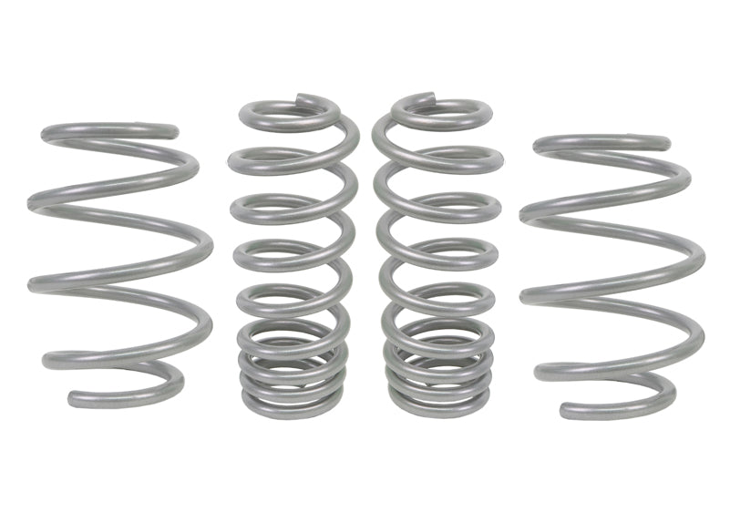 Front and Rear Coil Springs - Lowered to Suit Hyundai I30 N, Kona and Veloster - WHITELINE — KS Racing Australia