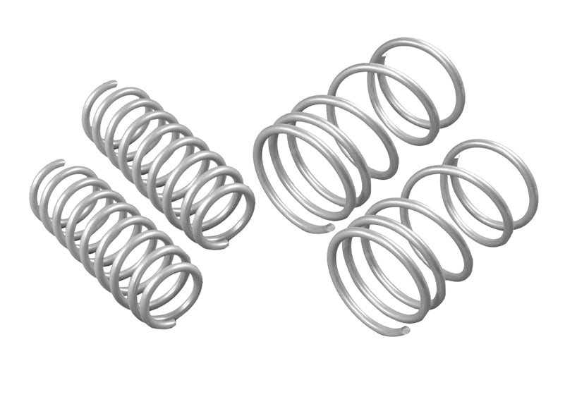 Front and Rear Coil Springs - Lowered to Suit Hyundai I30 N, Kona and Veloster - WHITELINE — KS Racing Australia