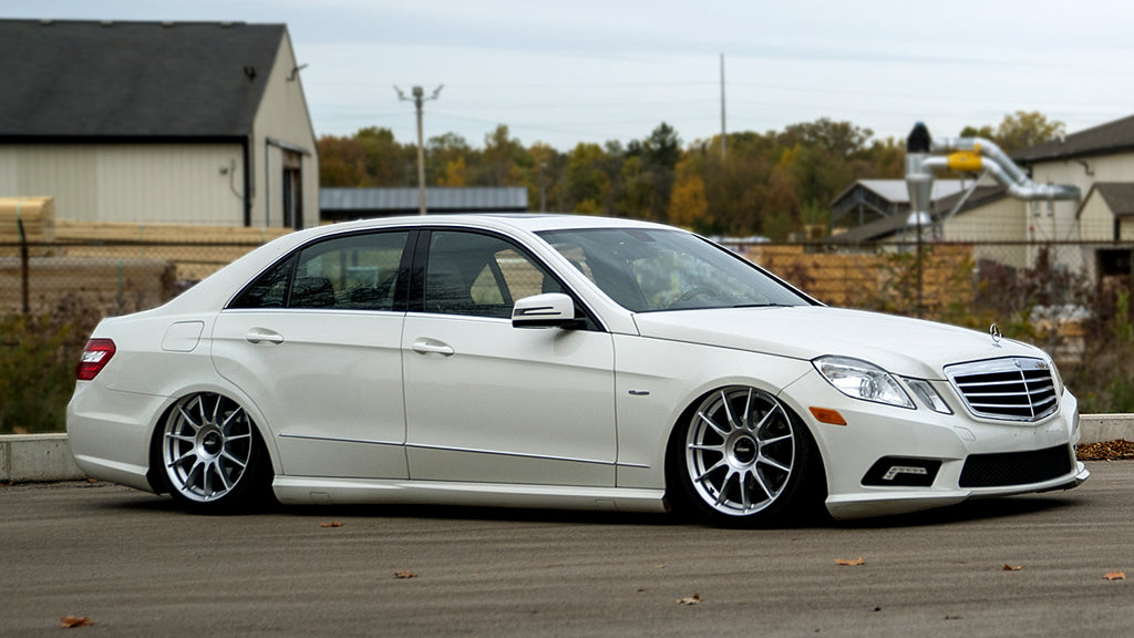 Mercedes Benz E180 10-16 Air Lift Performance 3P Air Suspension with KS RACING Air Struts — KS Racing Australia