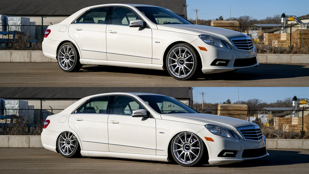 Mercedes Benz E180 10-16 Air Lift Performance 3P Air Suspension with KS RACING Air Struts — KS Racing Australia