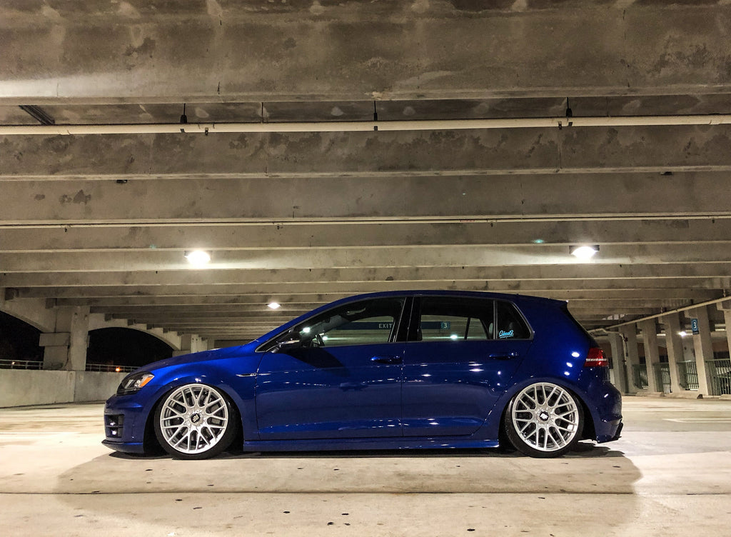 Volkswagen Golf R 15-22 Air Lift Performance 3P Dual ViAir 444c Air Suspension with KS RACING Air — KS Racing Australia