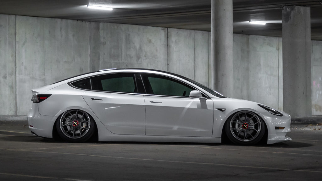 Tesla Model 3 17-22 Air Lift Performance 3P Air Suspension with KS RACING Air Struts — KS Racing Australia