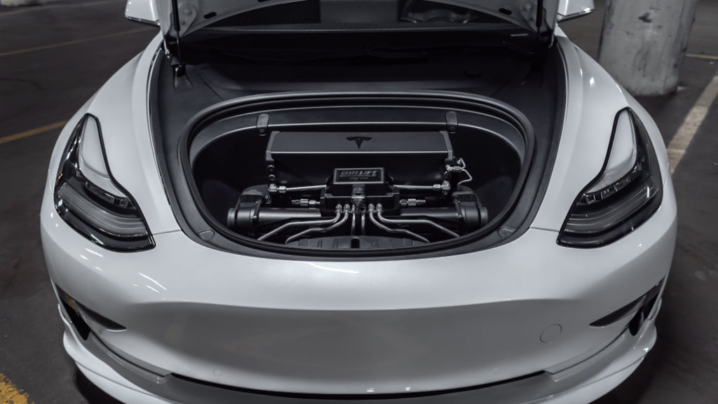 Tesla Model 3 17-22 Air Lift Performance 3P Air Suspension with KS RACING Air Struts — KS Racing Australia