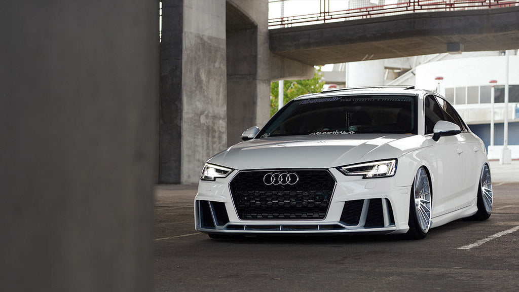 Audi A4 B9 53mm 16-22 Air Lift Performance 3P Air Suspension with KS RACING Air Struts — KS Racing Australia