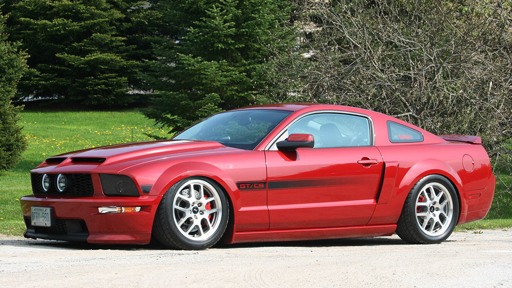 Ford Mustang S197 05-14 Air Lift Performance 3P Air Suspension with KS RACING Air Struts — KS Racing Australia
