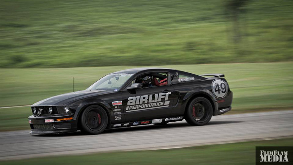 Ford Mustang S197 05-14 Air Lift Performance 3P Air Suspension with KS RACING Air Struts — KS Racing Australia