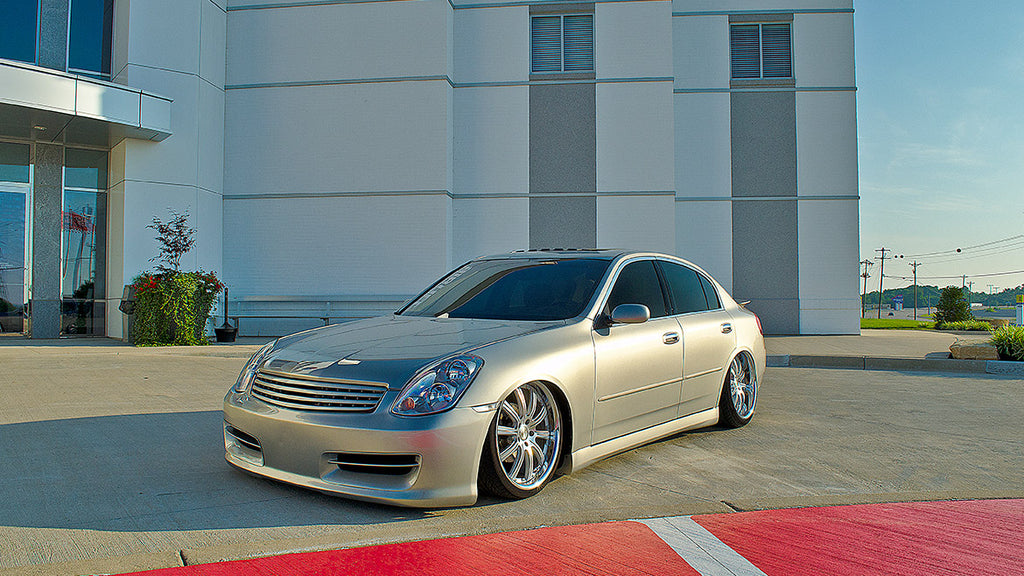 Infiniti G35 RWD 02-07 Air Lift Performance 3P Air Suspension with KS RACING Air Struts — KS Racing Australia