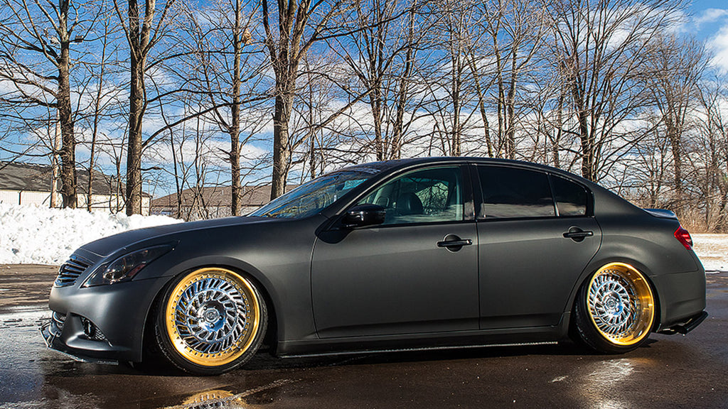 Infiniti G35x 07-08 Air Lift Performance 3P Air Suspension with KS RACING Air Struts — KS Racing Australia
