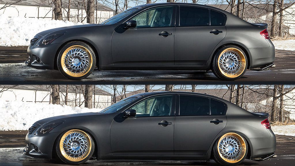 Infiniti G37x 09-13 Air Lift Performance 3P Air Suspension with KS RACING Air Struts — KS Racing Australia