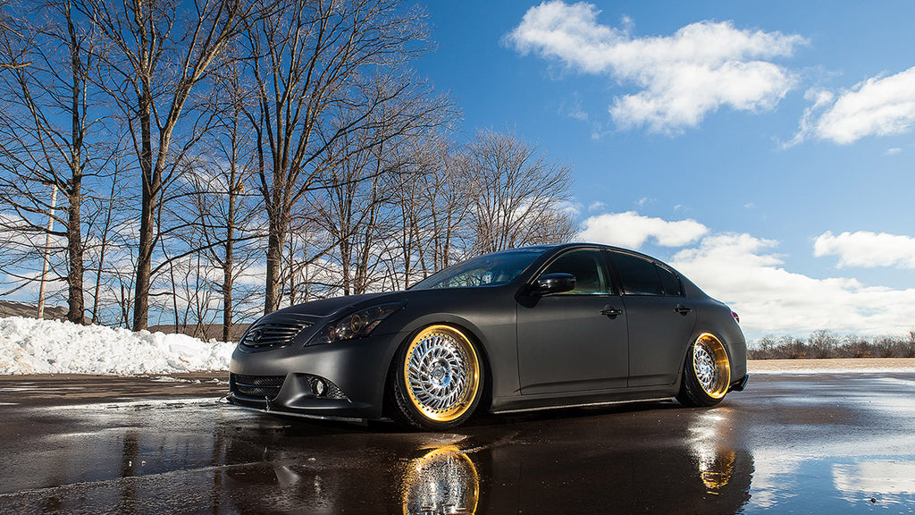 Infiniti G35x 07-08 Air Lift Performance 3P Air Suspension with KS RACING Air Struts — KS Racing Australia