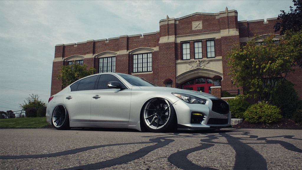 Infiniti Q70 14-19 Air Lift Performance 3P Air Suspension with KS RACING Air Struts — KS Racing Australia