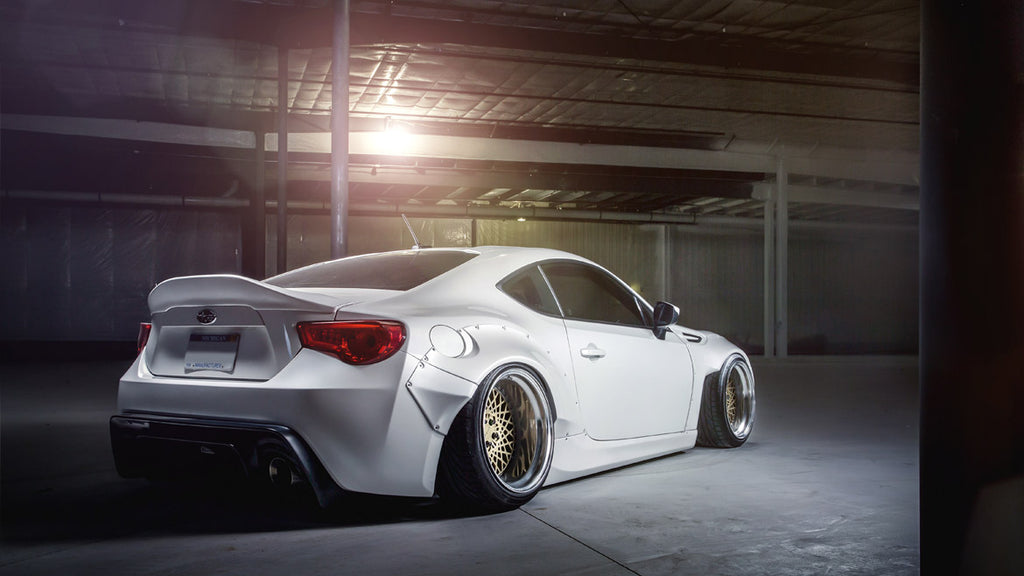 Subaru BRZ 12-22 Air Lift Performance 3P Single ViAir 444c Air Suspension with KS RACING Air Struts — KS Racing Australia