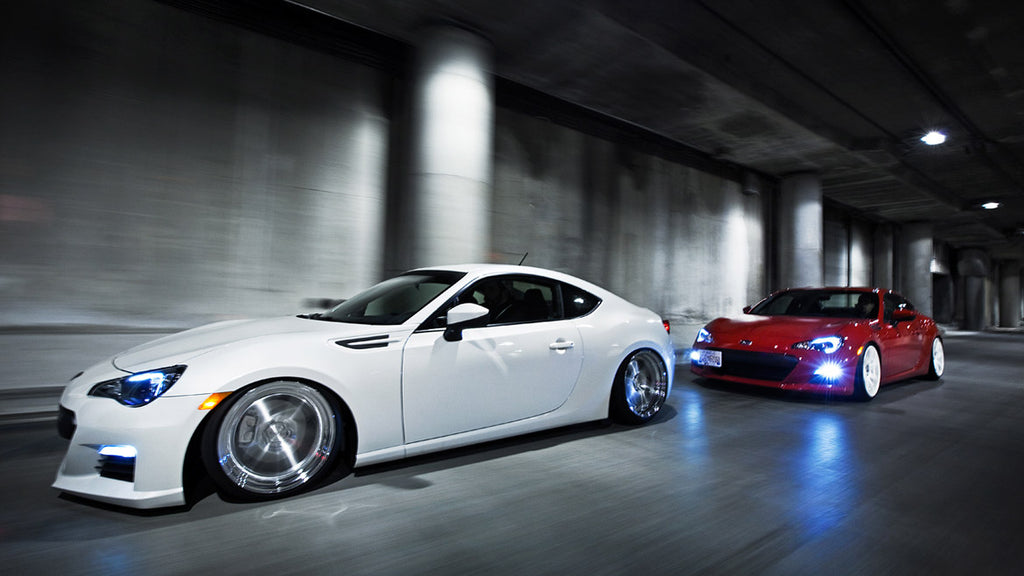 Subaru BRZ 12-22 Air Lift Performance 3P Single ViAir 444c Air Suspension with KS RACING Air Struts — KS Racing Australia