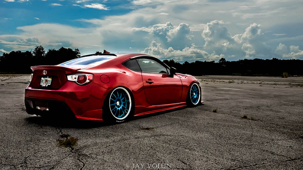 Toyota 86 12-22 Air Lift 3P Dual ViAir 444c Air Suspension with KS RACING Air Struts — KS Racing Australia