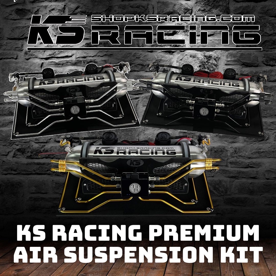 Subaru Impreza WRX STI GRB GRF 08-14 Premium Wireless Air Suspension Kit - KS RACING — KS Racing Australia