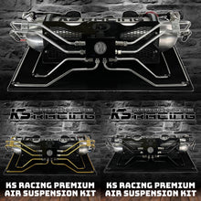 Load image into Gallery viewer, Volkswagen Golf 6 2WD 55mm 08-11 Premium Wireless Air Suspension Kit - KS RACING — KS Racing Australia