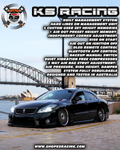 Load image into Gallery viewer, Ford Fiesta MKVI 09-17 Premium Wireless Air Suspension Kit - KS RACING — KS Racing Australia