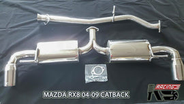 MAZDA RX8 04-09 Catback Exhaust System - OUT OF STOCK - BACK ORDER — KS Racing Australia