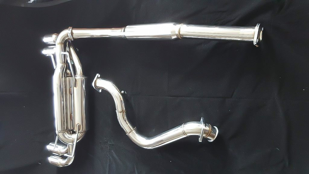 SUBARU STI 2.5L KS RACING Stainless Steel Catback Exhaust System — KS Racing Australia