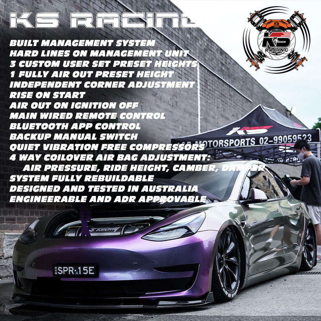 Toyota MR2 SW20 90-99 Premium Wireless Air Suspension Kit - KS RACING — KS Racing Australia