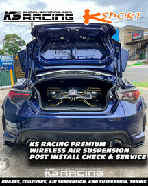 Toyota FT86 GT86 ZN6 12-UP Premium Wireless Air Suspension Kit - KS RACING — KS Racing Australia